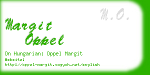 margit oppel business card